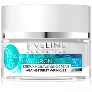 Eveline Cosmetics Hyaluron Clinic krem nawilżający na dzień i na noc 30+ 50 ml