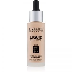Eveline Cosmetics Liquid Control podkład w płynie z pipetą odcień 04 Warm Beige 32 ml