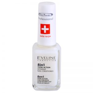 Eveline Cosmetics Nail Therapy odżywka do paznokci 8 w 1 nowatorska wersja nie zawiera formaldehydu 12 ml