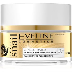 Eveline Cosmetics Royal Snail wygładzający krem na dzień i noc 30+ 50 ml