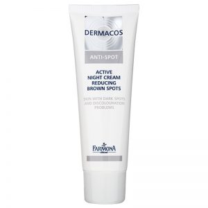 Farmona Dermacos Anti-Spot aktywny krem na noc, aby zmniejszyć plamy pigmentacyjne 50 ml