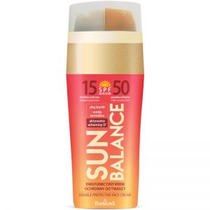 Farmona Sun Balance krem do twarzy z podwójną ochroną SPF 15 & SPF 50 2 x 15 ml