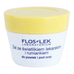 FlosLek Laboratorium Eye Care żel do okolic oczu ze świetlikiem i rumiankiem 10 g
