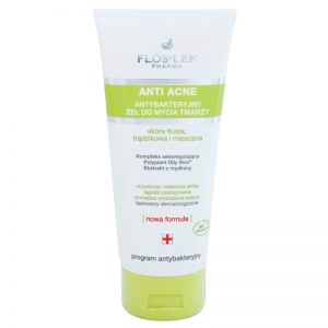 FlosLek Pharma Anti Acne żel oczyszczający do skóry tłustej ze skłonnością do trądziku 200 ml