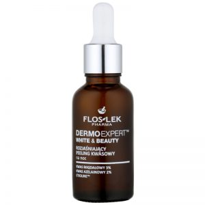 FlosLek Pharma DermoExpert Acid Peel nocna pielęgnacja rozjaśniająca przeciw przebarwieniom skóry 30 ml