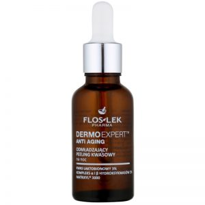 FlosLek Pharma DermoExpert Acid Peel odmładzająca pielęgnacja oczu o działaniu złuszczającym 30 ml