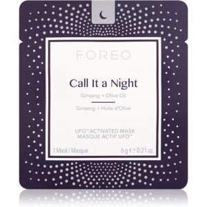 FOREO UFO™ Call It a Night rewitalizacyjna maska na noc o działaniu odżywczym 7 x 6 g