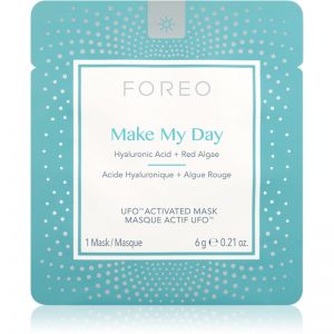 FOREO UFO™ Make My Day ochronna maseczka do twarzy o dzłałaniu nawilżającym 7 x 6 g