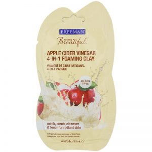 Freeman Feeling Beautiful maseczka do twarzy z kaolinem do wszystkich rodzajów skóry Apple Cider Vinegar 15 ml