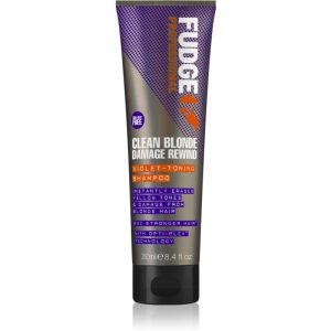Fudge Care Clean Blonde fioletowy szampon tonujący do włosów blond i z balejażem 250 ml
