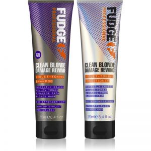 Fudge Clean Blonde Damage Rewind zestaw kosmetyków (do włosów blond)