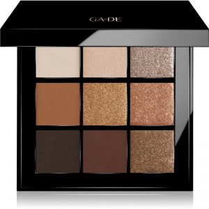 GA-DE Velveteen paleta cieni do powiek odcień 48 The Golden Glow 8,1 g