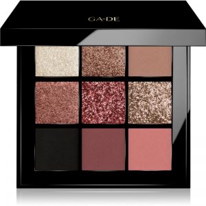 GA-DE Velveteen paleta cieni do powiek odcień 50 Bright Night Angel 8,1 g
