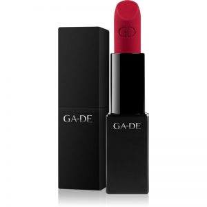 GA-DE Velveteen trwała szminka z matowym wykończeniem odcień 758 Iconic Red 4 g