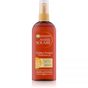 Garnier Ambre Solaire Golden Protect olejek do opalania SPF 10 150 ml