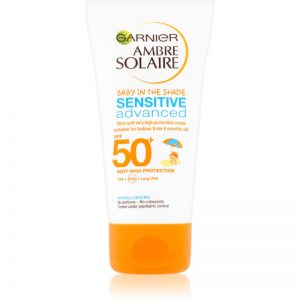 Garnier Ambre Solaire Sensitive Advanced krem do opalania dla dzieci SPF 50+ 50 ml