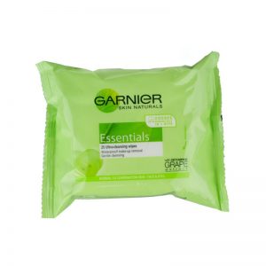 Garnier Essentials chusteczki oczyszczające do cery normalnej i mieszanej 25 szt.
