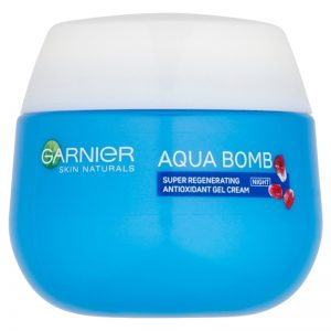 Garnier Skin Naturals Aqua Bomb regenerujący antyutleniający żelowy krem na noc 50 ml