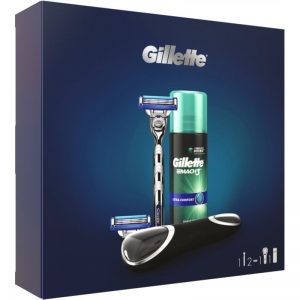 Gillette Mach 3 Turbo zestaw do golenia (dla mężczyzn)