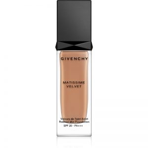 Givenchy Matissime Velvet podkład o długotrwałym działaniu SPF 20 odcień 07 Mat Ginger 30 ml