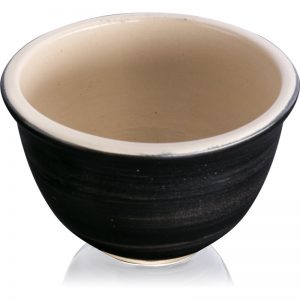 Golddachs Bowl ceramiczna miska na przyrządy do golenia Black