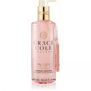 Grace Cole Vanilla Blush & Peony Pielęgnujące mydło w płynie do rąk 300 ml