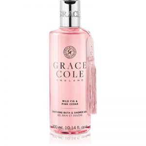 Grace Cole Wild Fig & Pink Cedar łagodzący żel pod prysznic i do kąpieli 300 ml