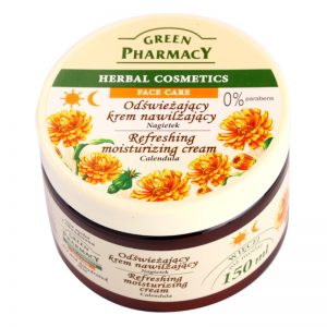 Green Pharmacy Face Care Calendula orzeźwiający krem nawilżający do cery wysuszonej i suchej 150 ml