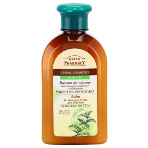 Green Pharmacy Hair Care Stinging Nettle balsam do włosów zniszczonych, łamliwych i osłabionych 300 ml
