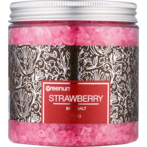 Greenum Strawberry sól do kąpieli 600 g