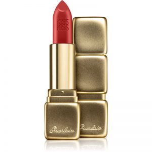Guerlain KissKiss Matte szminka matująca odcień M330 Spicy Burgundy 3,5 g