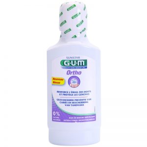 G.U.M Ortho płyn do płukania jamy ustnej dla osób noszących aparaty ortodontyczne 300 ml