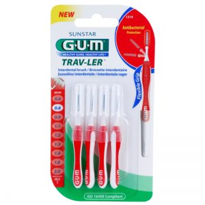 G.U.M Trav-Ler szczoteczki międzyzębowe 4 szt. 0,8 mm 4 szt.