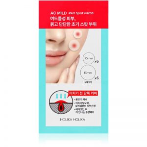 Holika Holika AC Mild Red Spot plastry dla skóry problematycznej przeciw trądzikowi 12 szt.