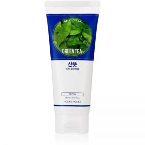 Holika Holika Daily Fresh Green Tea pianka oczyszczająca regulująca wydzielanie sebum z zieloną herbatą 150 ml