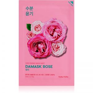 Holika Holika Pure Essence Mask Sheet Damask Rose maseczka płócienna o działaniu nawilżajaco-rewitalizującym 20 ml