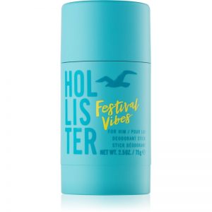 Hollister Festival Vibes dezodorant w sztyfcie dla mężczyzn 75 g