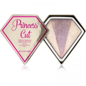 I Heart Revolution Diamonds prasowany rozświetlacz odcień Princess Cut 10 g