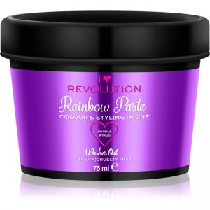 I Heart Revolution Rainbow Paste pasta do włosów odcień Purple Wings 75 ml