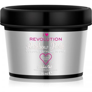 I Heart Revolution Rainbow Paste pasta do włosów odcień Silver Angel 75 ml