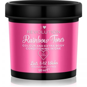 I Heart Revolution Rainbow Tones zmywalna farba do włosów odcień Pink Cloud 120 ml