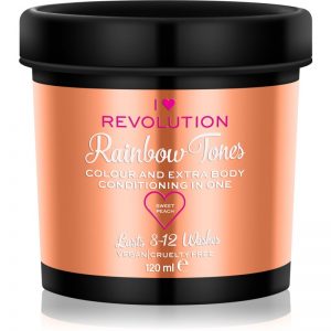I Heart Revolution Rainbow Tones zmywalna farba do włosów odcień Sweet Peach 120 ml