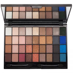 I Heart Revolution Slogan Palette paleta cieni do powiek z lusterkiem i aplikatorem odcień Parental Advisory Explicit Content 28,8 g