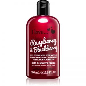 I love… Raspberry & Blackberry krem pod prysznic i do kąpieli 500 ml