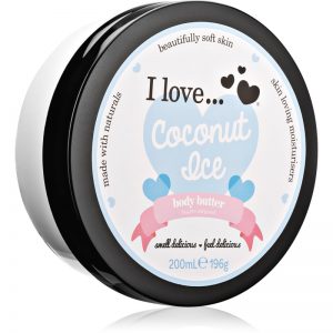 I love… Strawberries & Cream masło do ciała Coconut Ice 200 ml