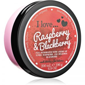 I love… Strawberries & Cream masło do ciała Raspberry & Blackberry 200 ml