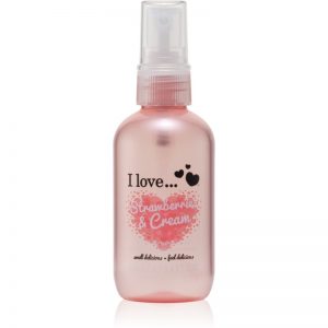 I love… Strawberries & Cream odświeżający spray do ciała 100 ml