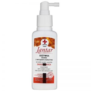 Ideepharm Medica Jantar odżywka regenerująca w sprayu do włosów zniszczonych 100 ml