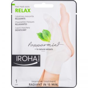 Iroha Relax maseczka odświeżająca do nóg