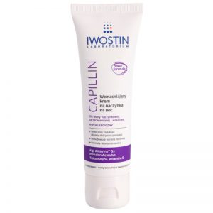 Iwostin Capillin krem wzmacniający na noc na popękane żyłki. 40 ml